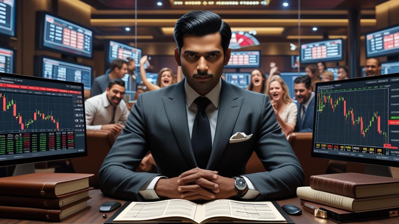 trading discipline image
professional trader vs gambler
stock market mindset
financial patience vs impulsive trading
learning before investing
trading psychology truth