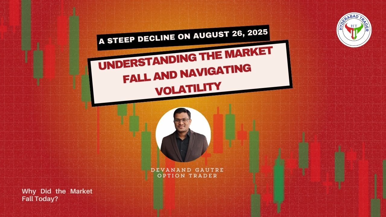 Nifty analysis, Nifty fall, stock market decline, US tariffs on India, market volatility, Nifty Open Interest, trading strategies, market sentiment, Nifty 24800, positional trading, hedging.