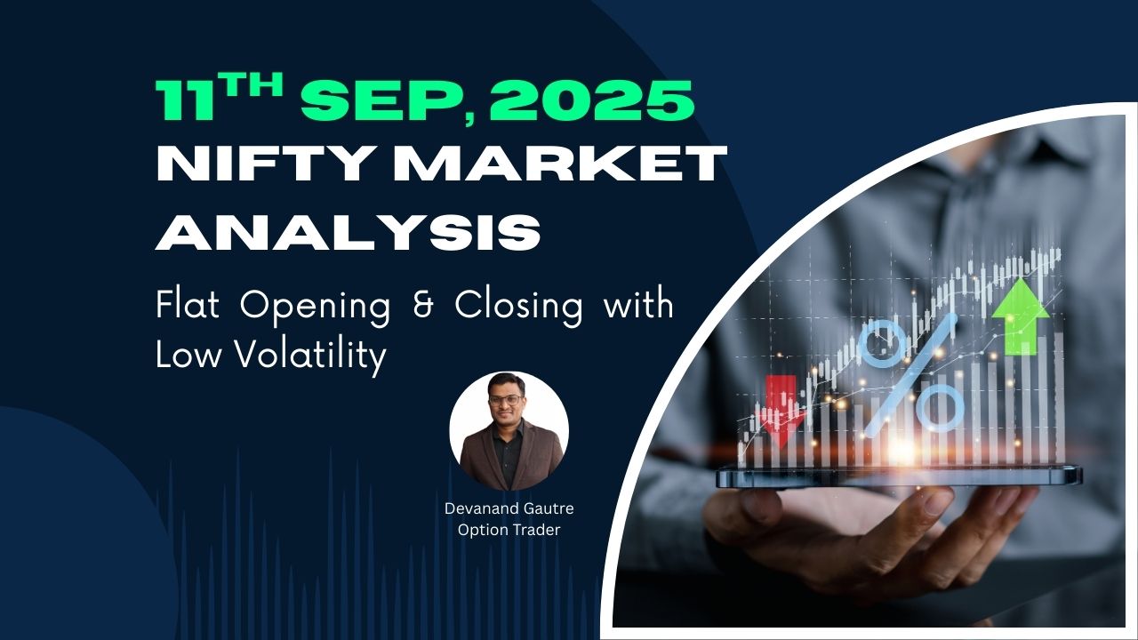Nifty flat market analysis", "low volatility Nifty options trading", "short straddle strategy in Nifty", "Nifty price support and resistance levels