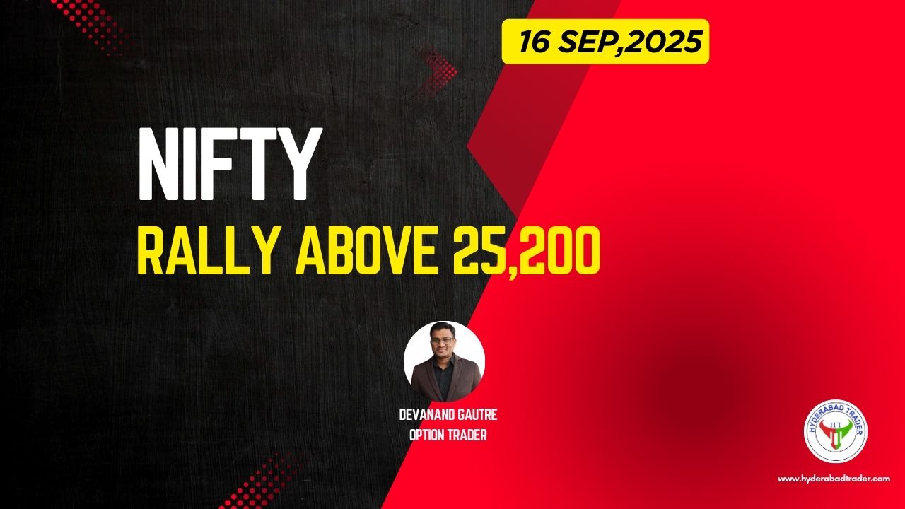 "Nifty short straddle strategy," "support and resistance levels Nifty," "Nifty technical rally September 2025," "option chain analysis," "Indian auto sector rally,