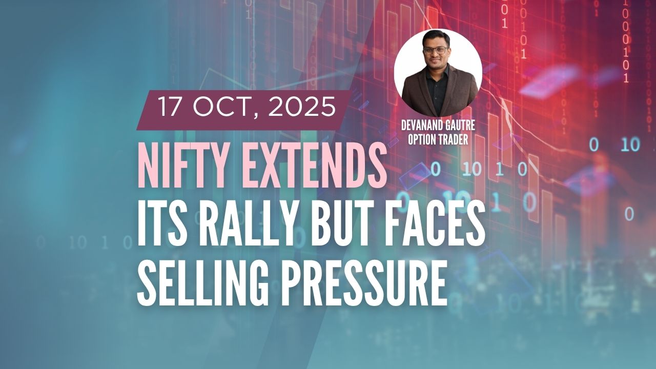 “Nifty update today” and “market summary 17 October.”“Nifty rally analysis October 2025,” “sector performance Nifty,” “option open interest,” “India VIX trends,” “FII comeback,” “technical support and resistance 25,700–26,000.”