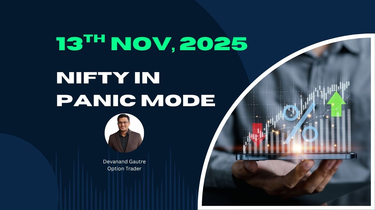 Nifty market volatility, Bihar election impact, options trading strategy, 26,000 call sell, premium trade, VIX and market sentiment, India Moody’s economic forecast, sectoral relative strength, Nifty support resistance, trading risk management, election day trading, options profit booking, trading psychological levels, call and put open interest, political uncertainty in markets